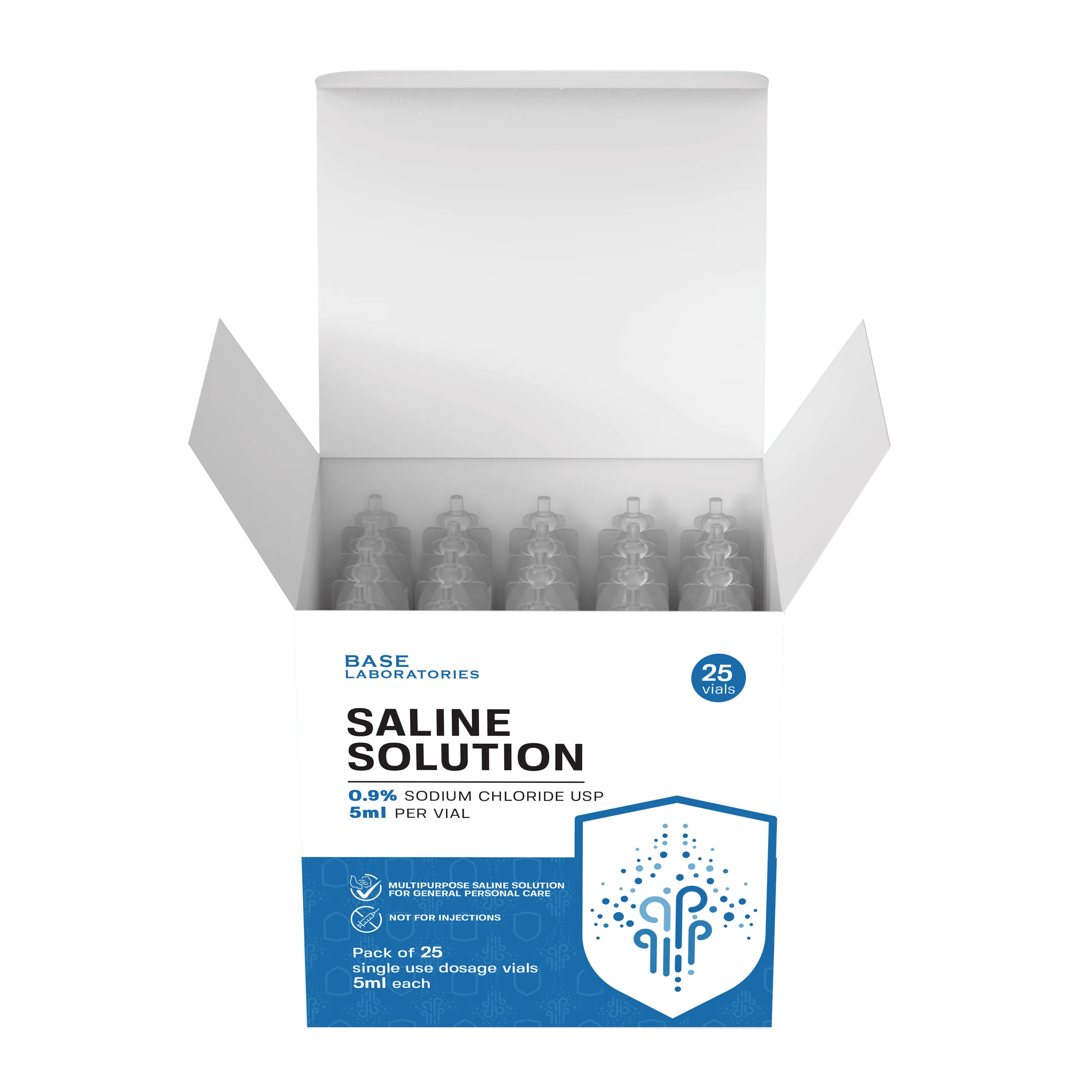 0.9% Saline Solution Vials — Compatible with Nebulizer Machines & Mesh Nebulizers - Image 7