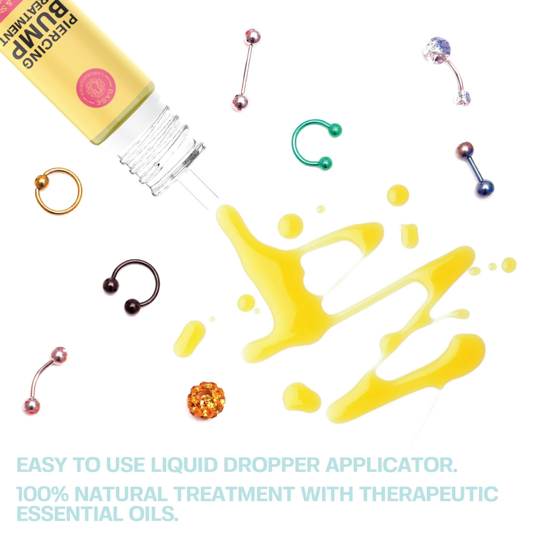 2 Pack - Piercing Bump Treatment - Bump, Keloid & Scar Relief Oil - Image 6
