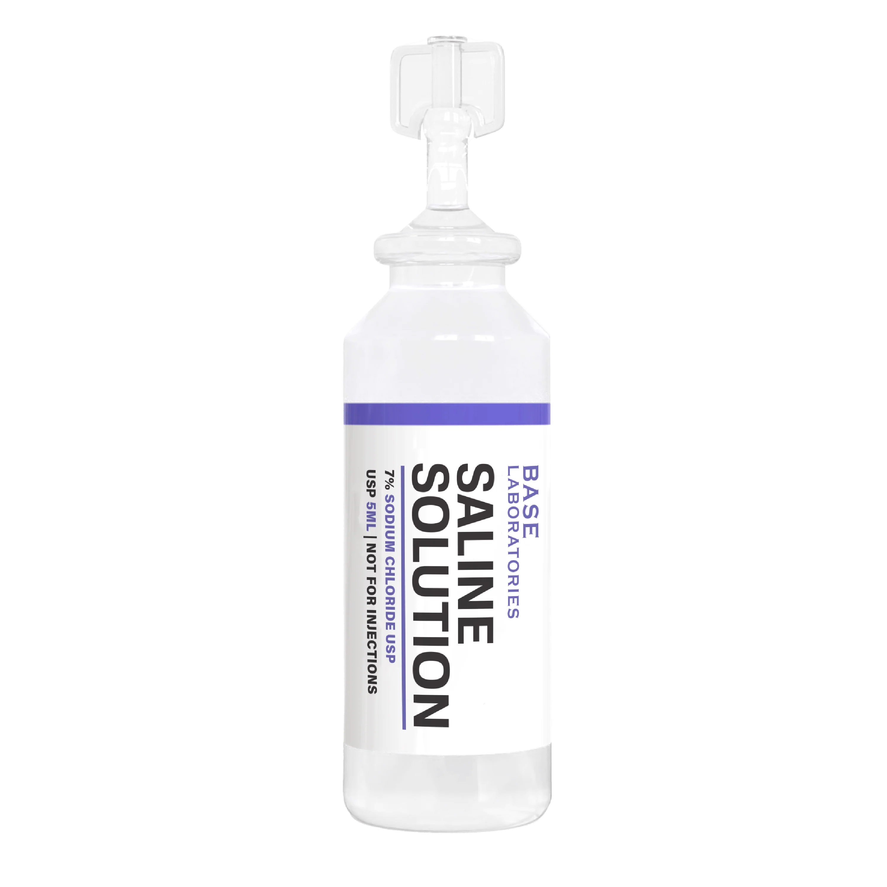 7% Saline Solution Vials — Compatible with Nebulizer Machines & Mesh Nebulizers  50 Pack - Image 8