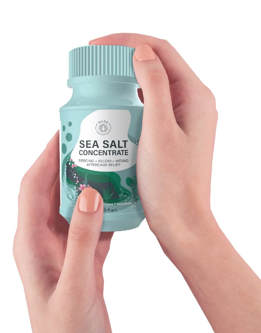 SEA SALT CONCENTRATE - PIERCING & WOUND WASH HEALING - Image 4