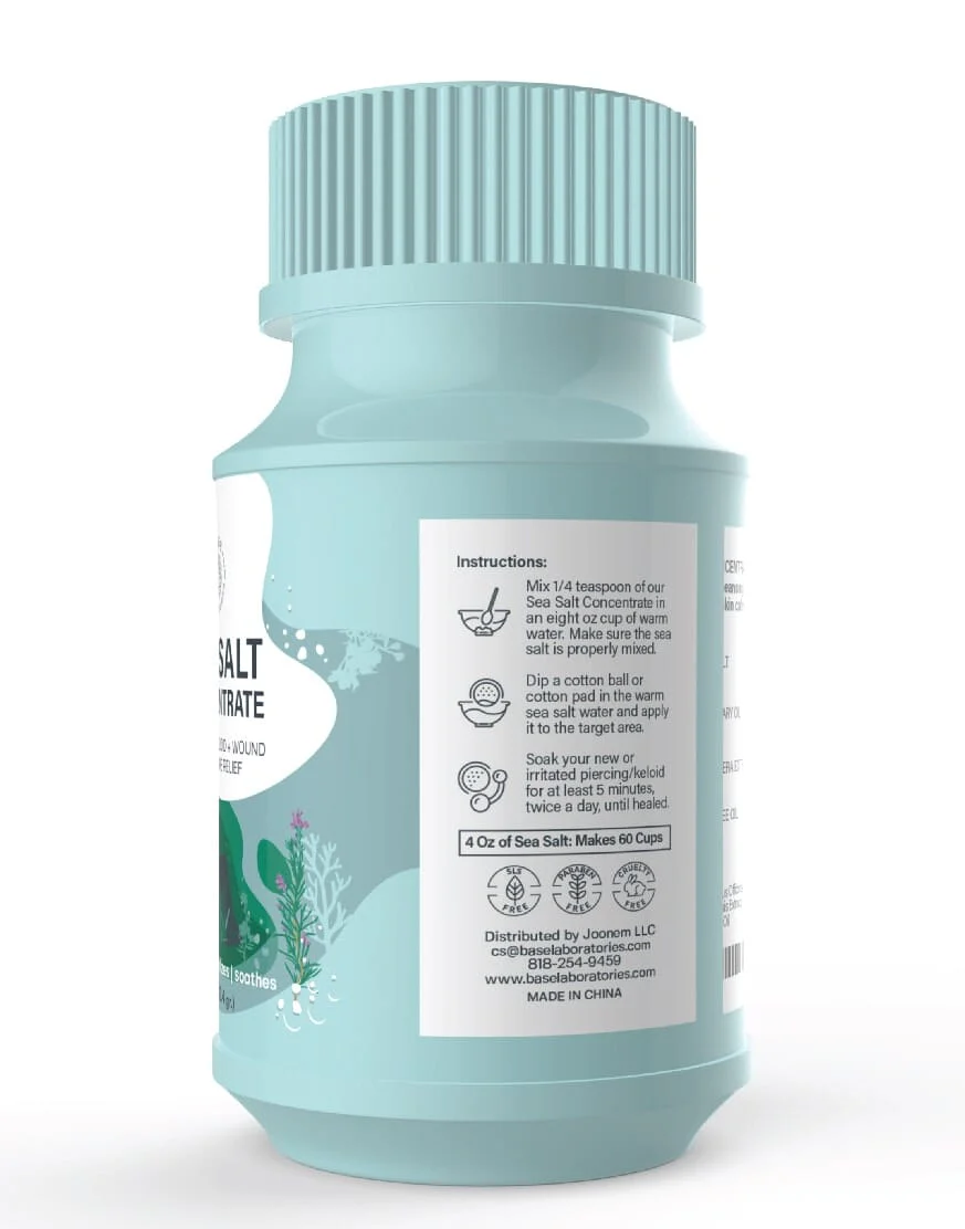SEA SALT CONCENTRATE - PIERCING & WOUND WASH HEALING - Image 7