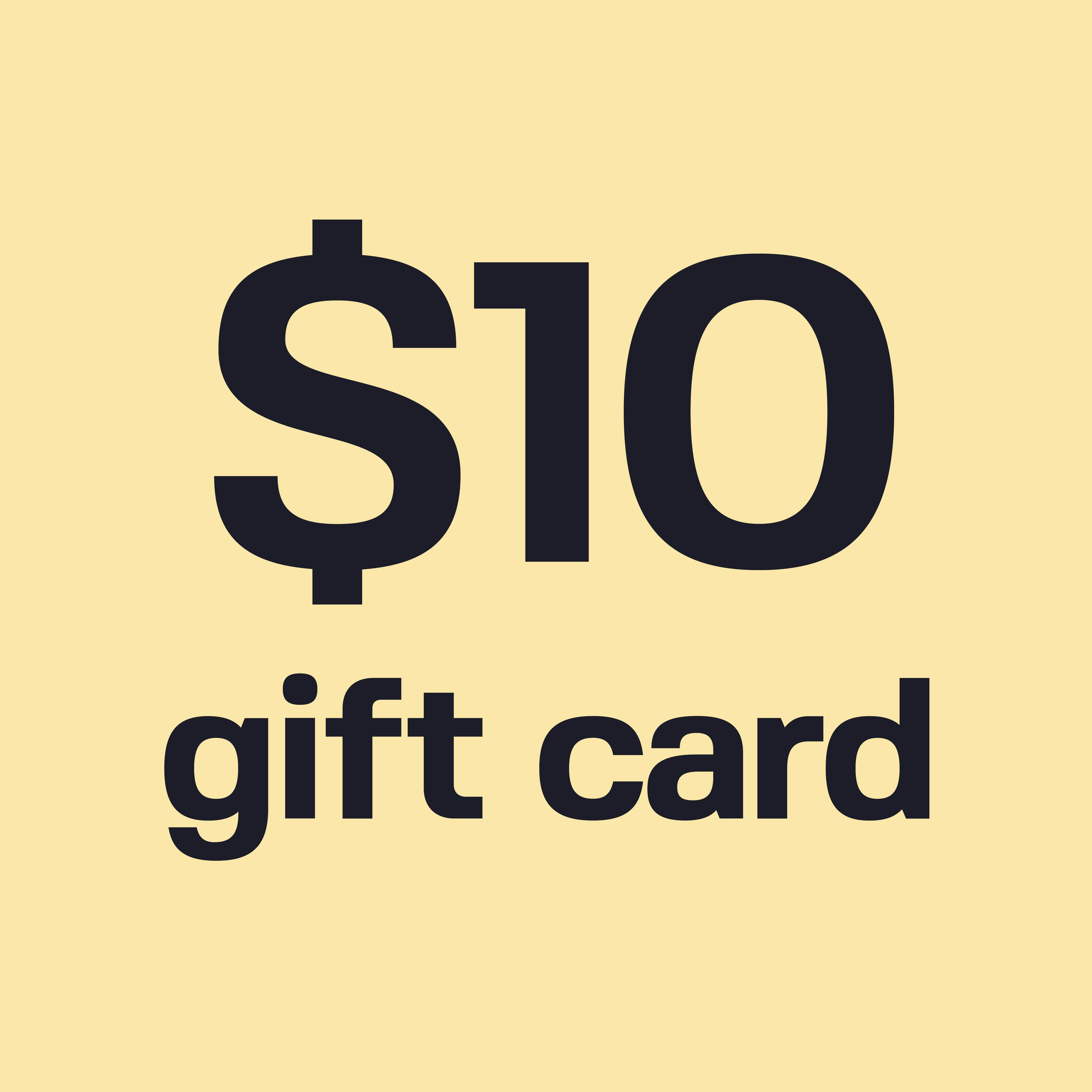 Base Laboratories Gift Card