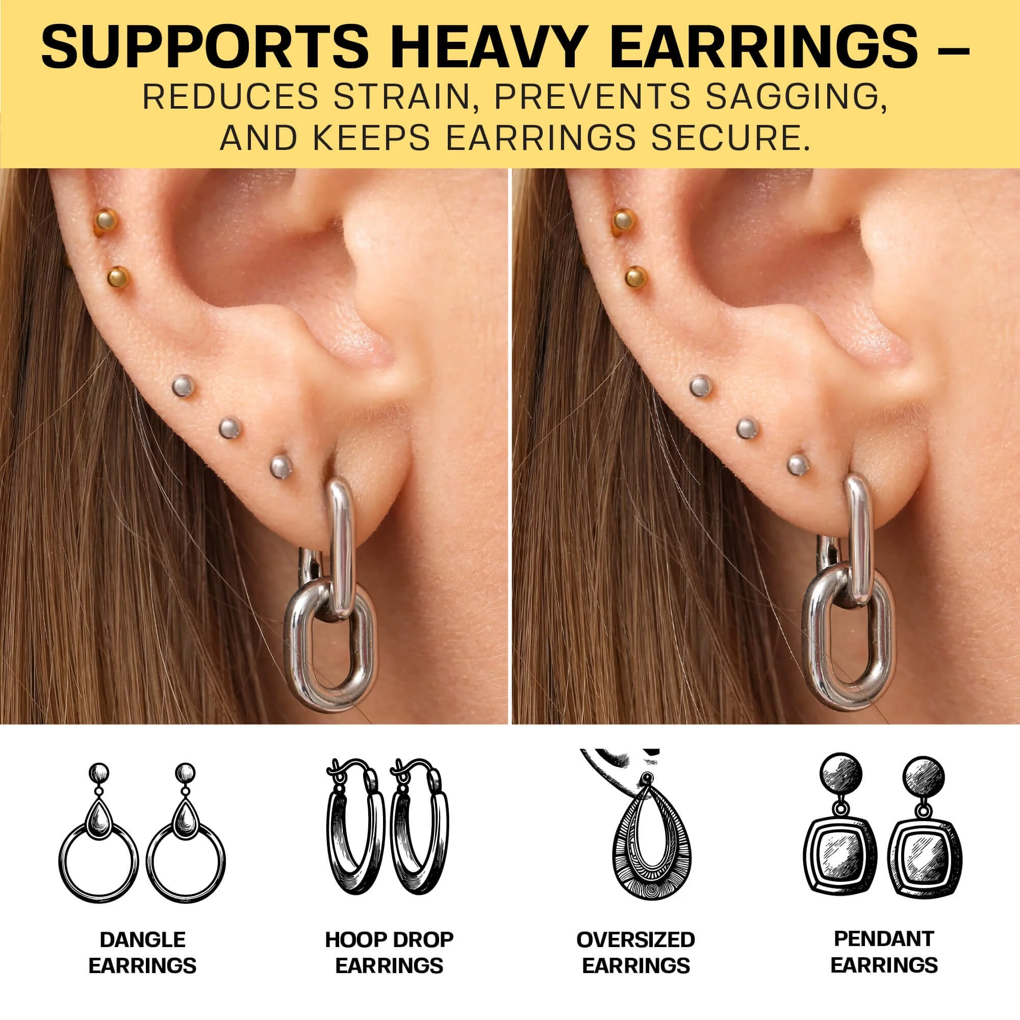 Ear Lobe Support Patch - Image 3