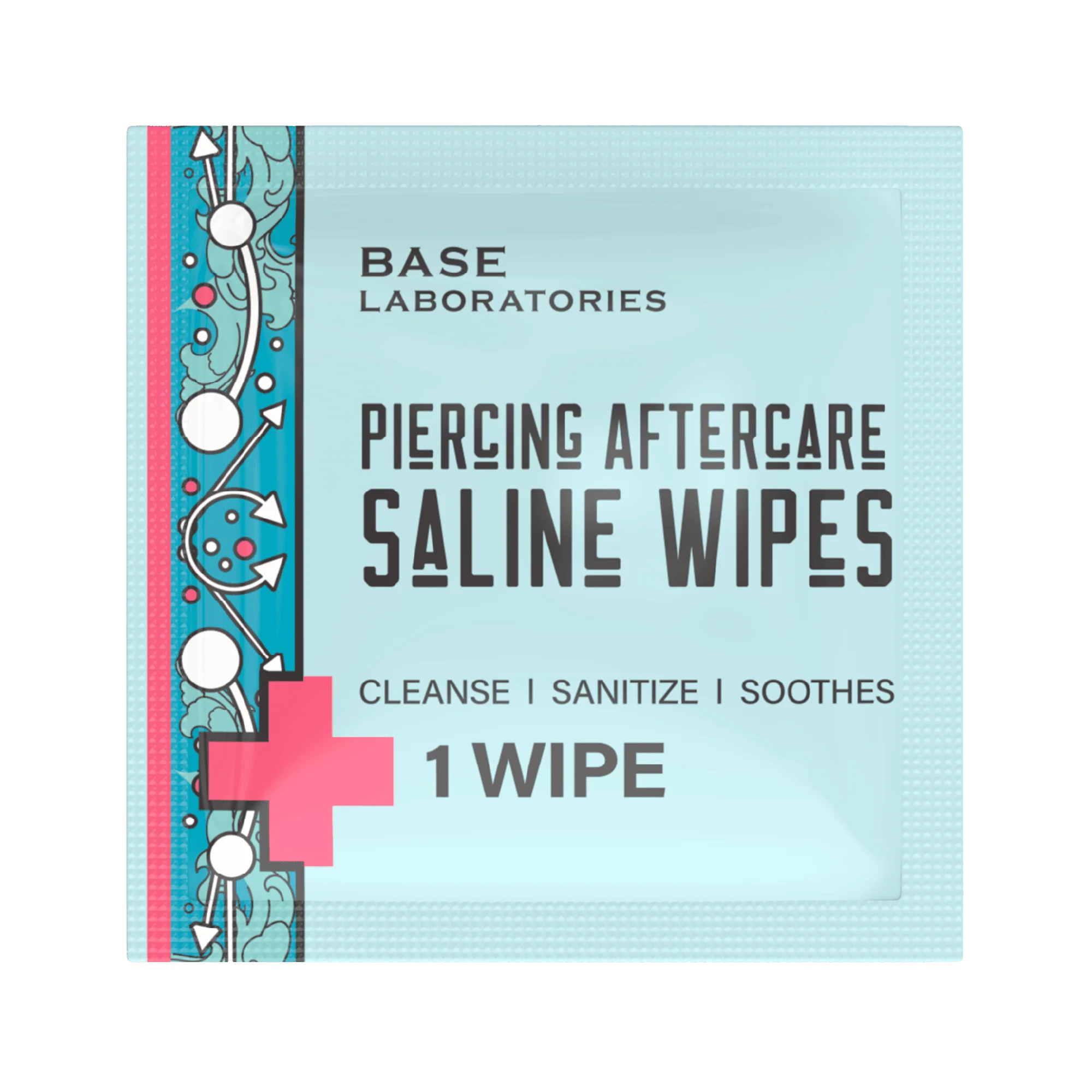 Piercing Aftercare Saline Wipes (75ct) Wholesale - Image 5