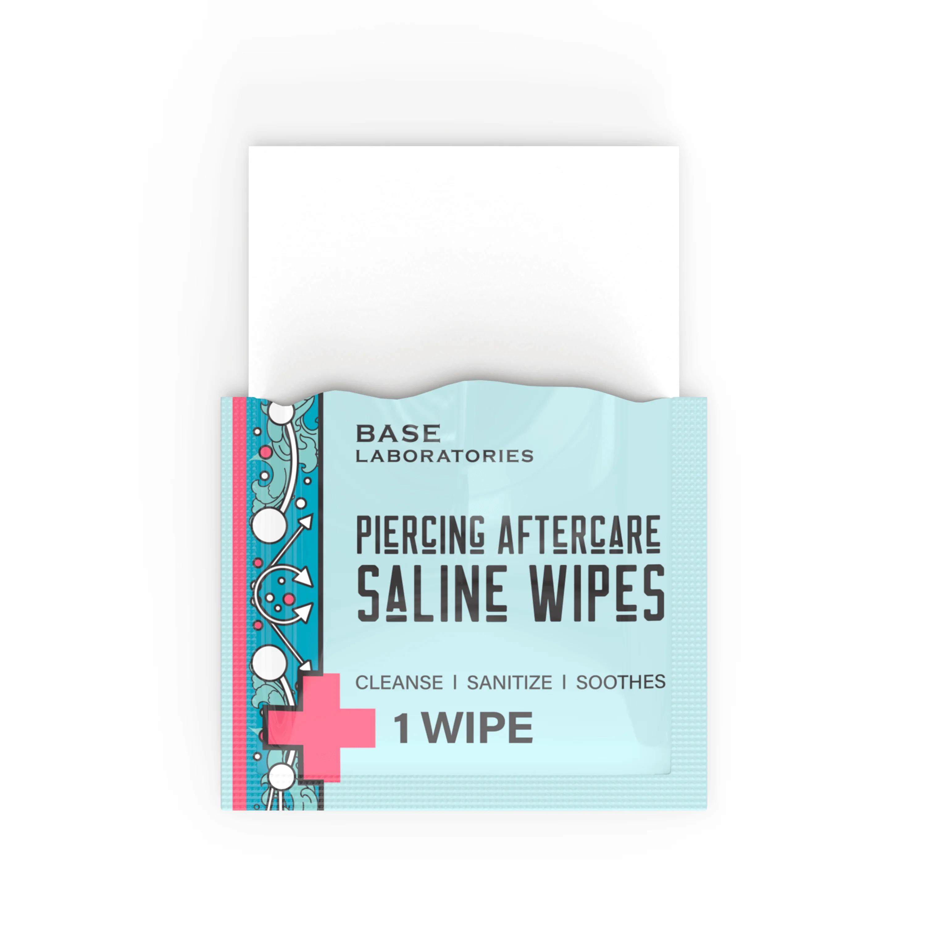 Piercing Aftercare Saline Wipes (75ct) Wholesale - Image 6