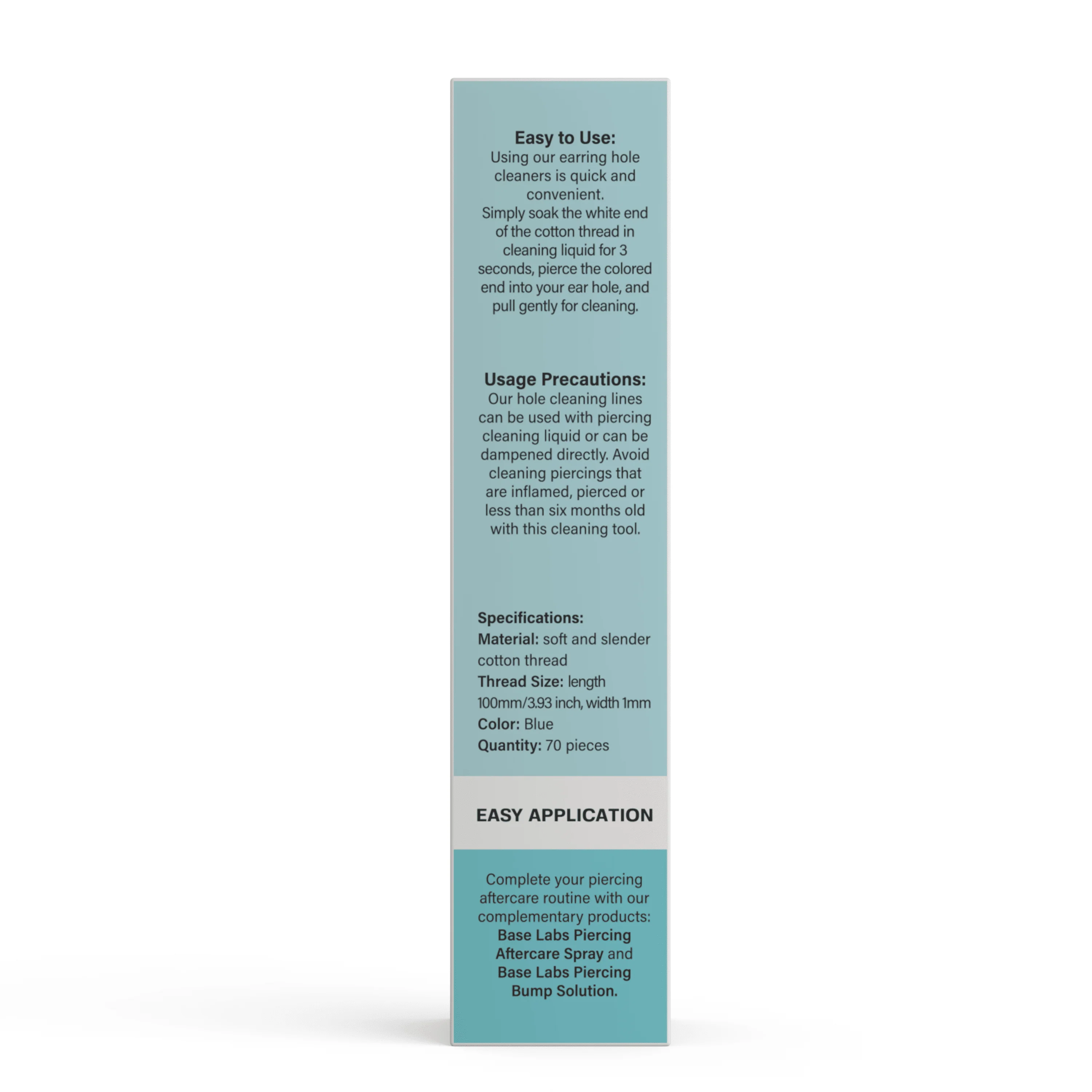 Piercing Hole Cleaner Ear Floss - Image 8
