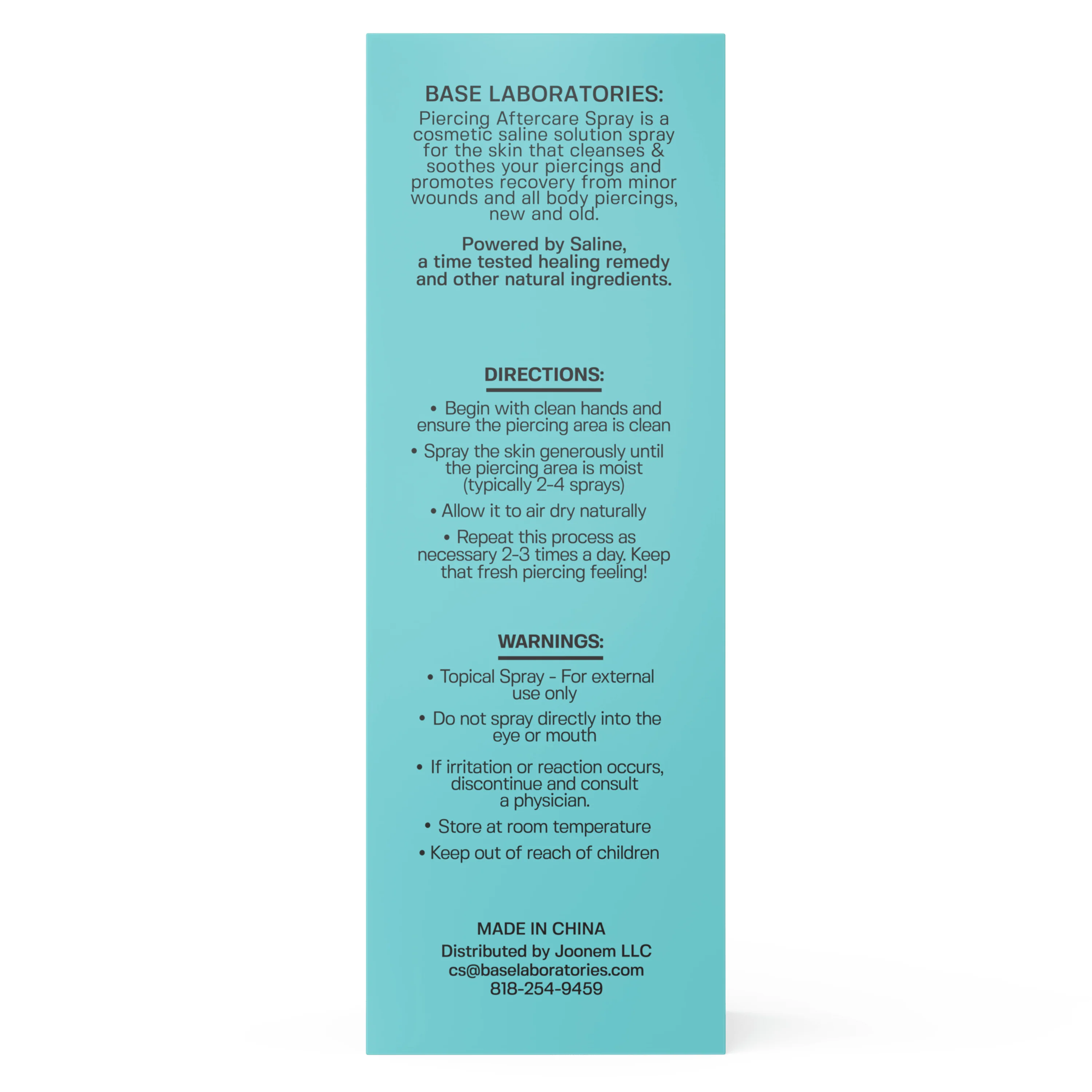 Piercing Aftercare Spray (4oz) Wholesale - Image 5